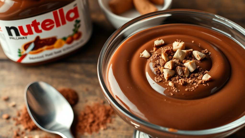 nutella pudding ingredient guide