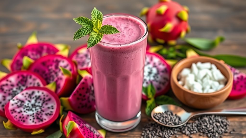 nutritious dragon fruit smoothie recipe