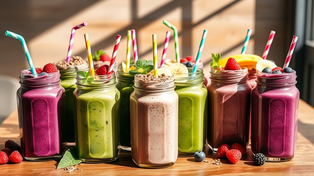 nutritious high protein smoothies