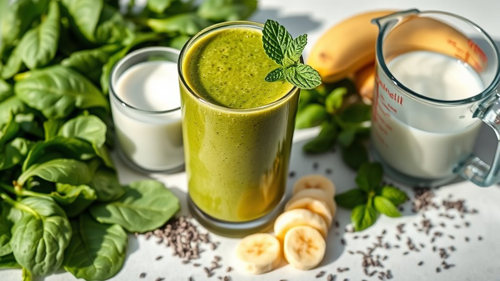 nutritious spinach smoothie recipe