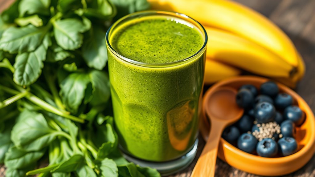 nutritious spinach smoothie recipe