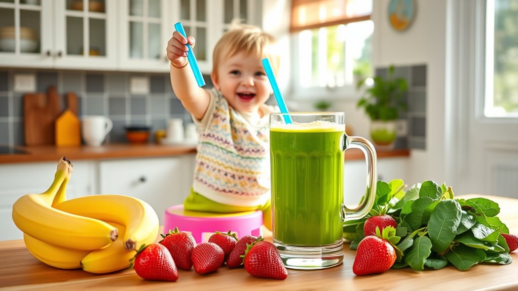 nutritious toddler smoothie preparations