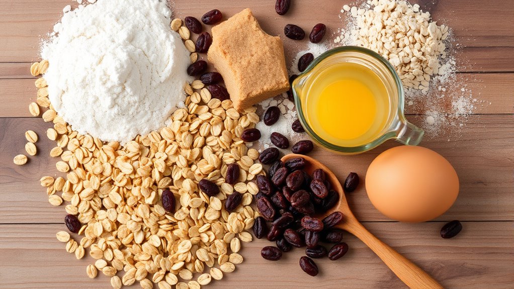 oatmeal raisin cookie ingredients