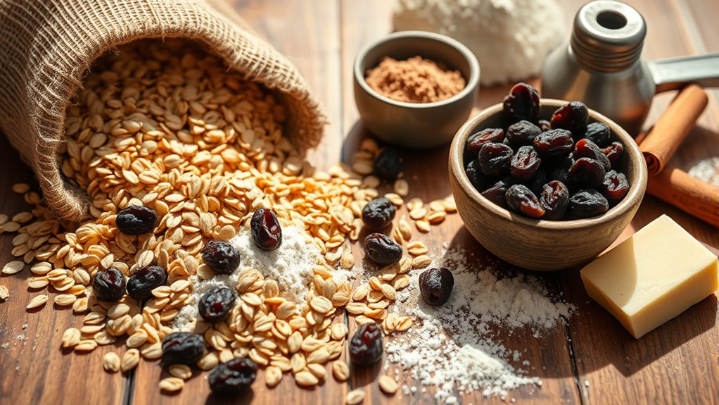 oatmeal raisin cookie ingredients