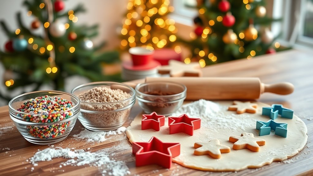 organized baking workspace essentials