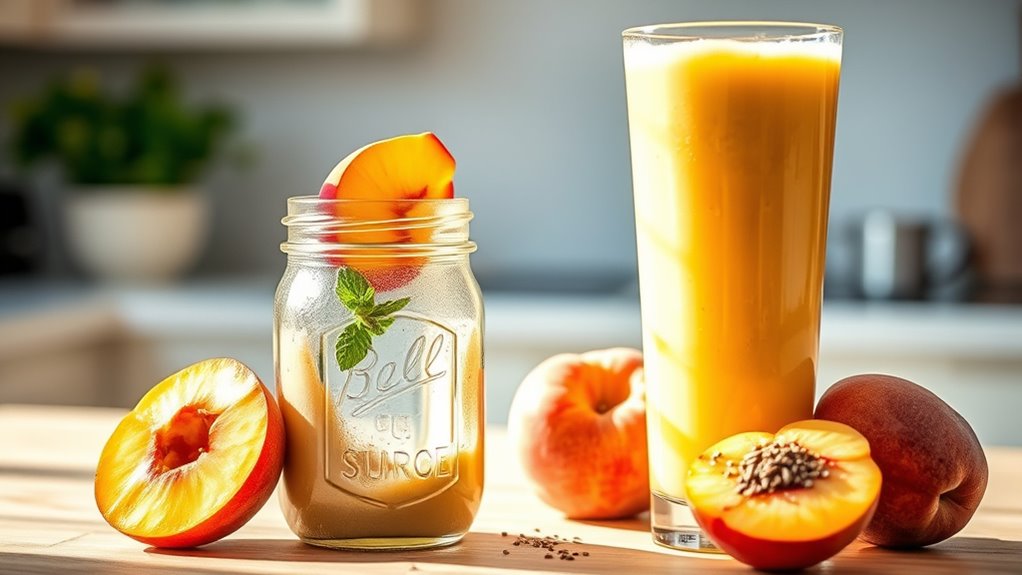 peach smoothie flavor tips