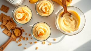 peanut butter banana dessert