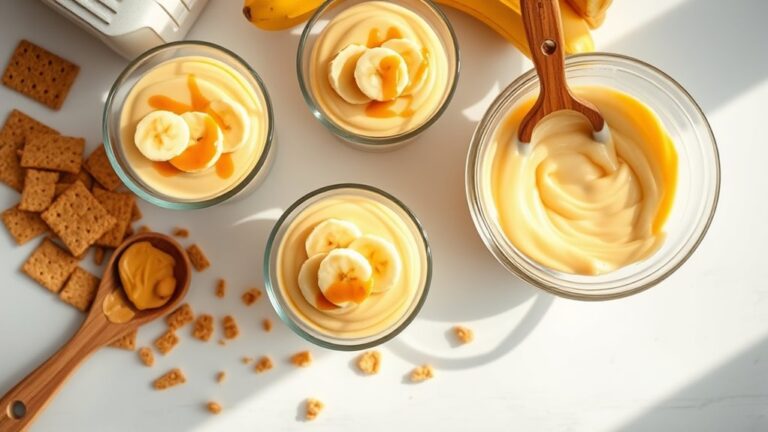 peanut butter banana dessert