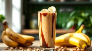 peanut butter banana smoothie