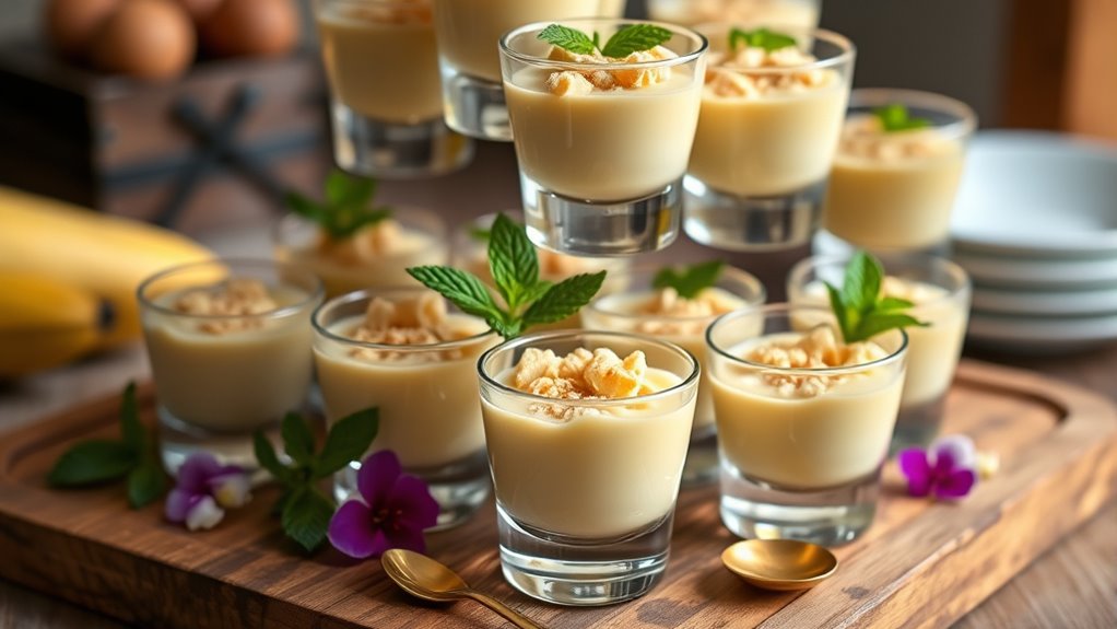 perfect banana pudding shots
