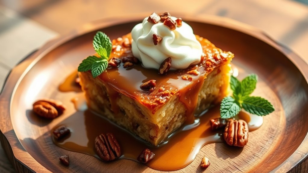 perfect bourbon bread pudding