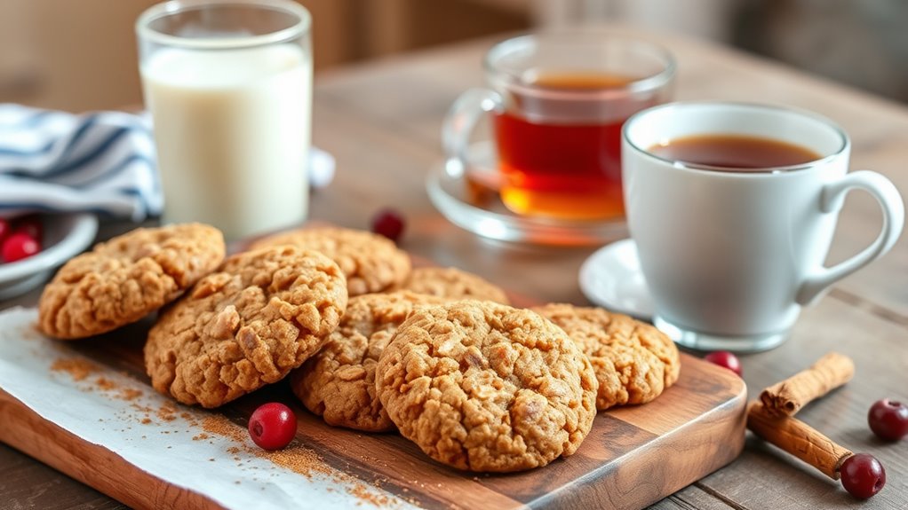 perfect chewy oatmeal cookies