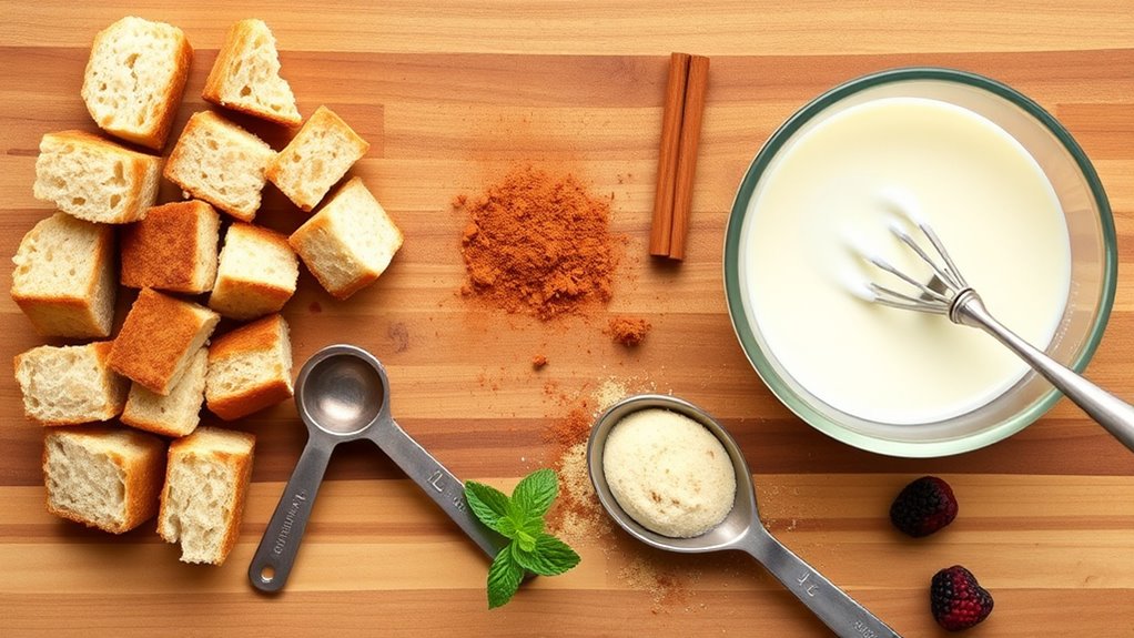perfect egg free bread pudding