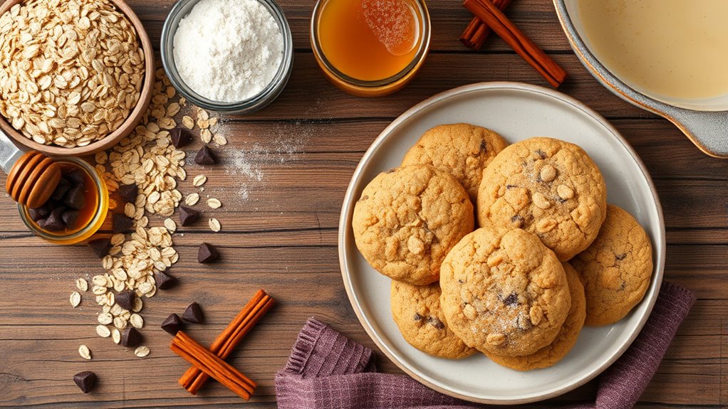 perfect oatmeal cookie technique