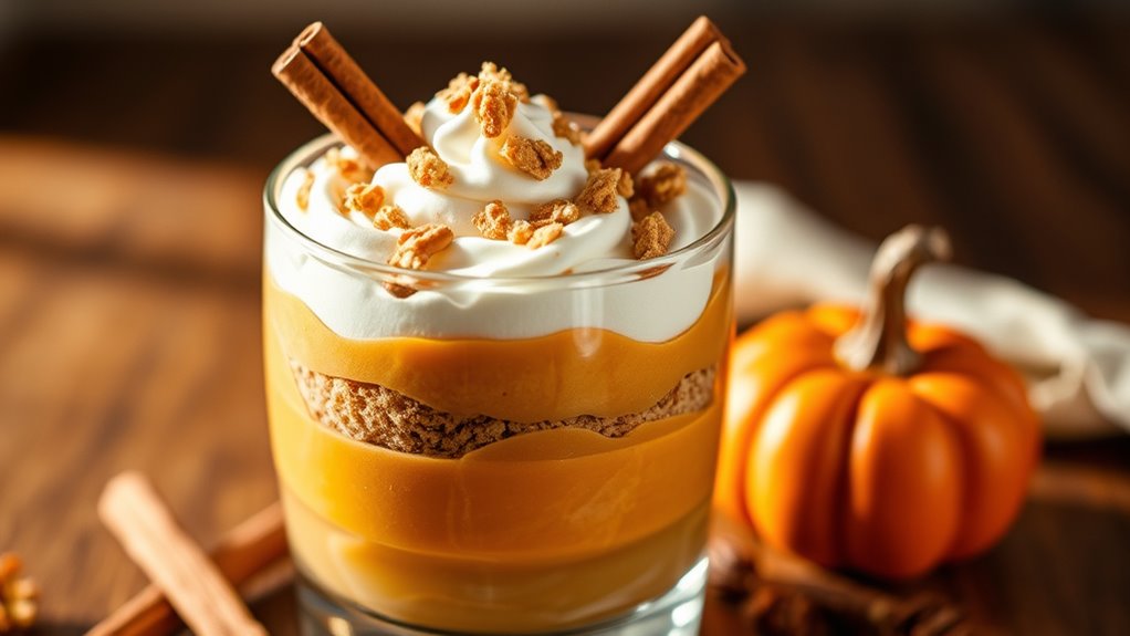 perfect pumpkin spice pudding