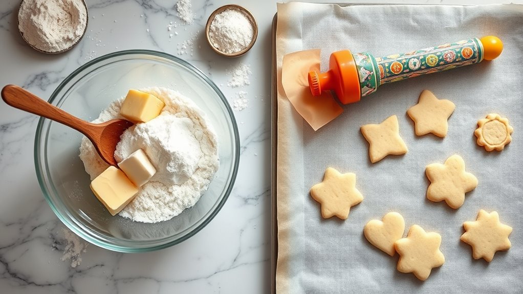 perfecting spritz cookie technique