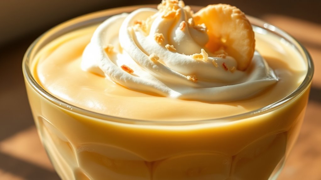 perfectly creamy banana pudding