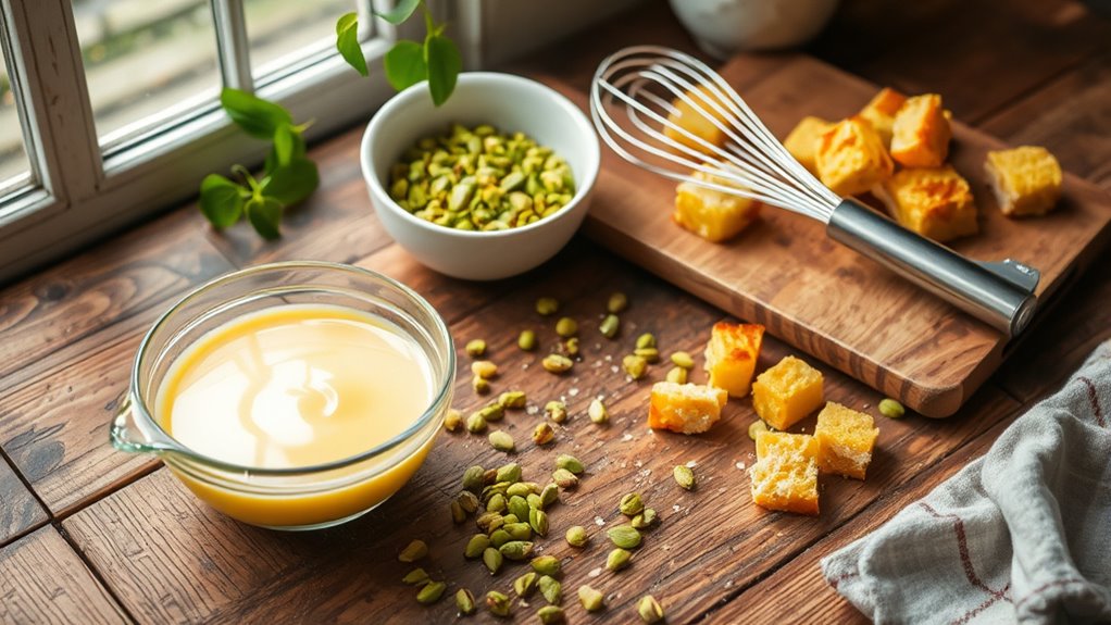 perfectly prepared pistachio pudding