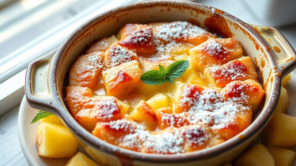 pineapple bread pudding recipe