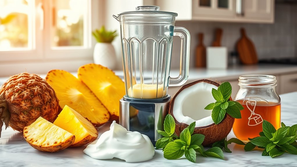 pineapple smoothie ingredient list