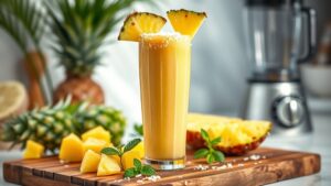 pineapple smoothie preparation guide