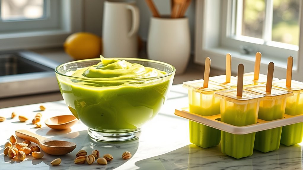 pistachio popsicle preparation tips
