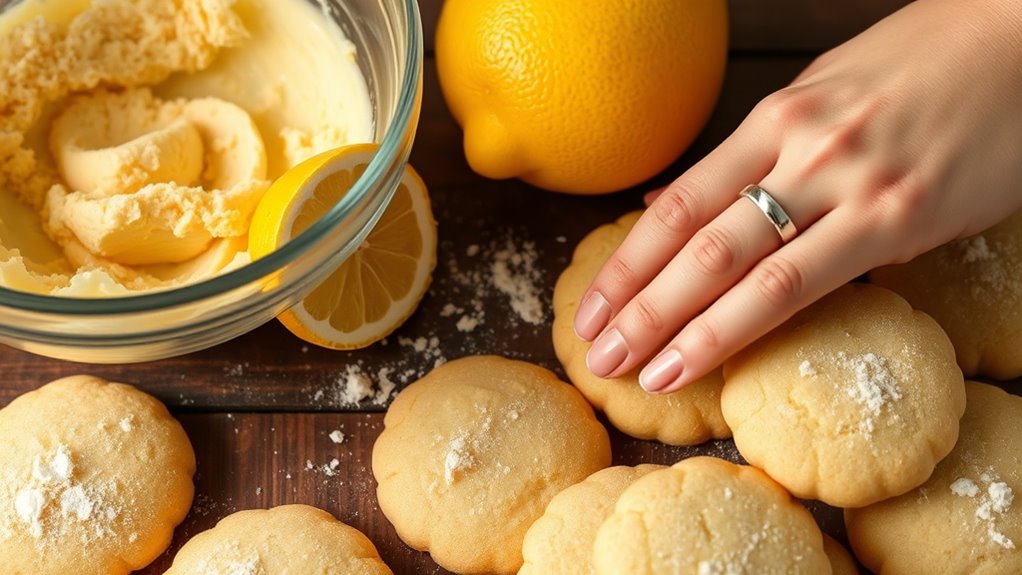 prepare and bake cookies