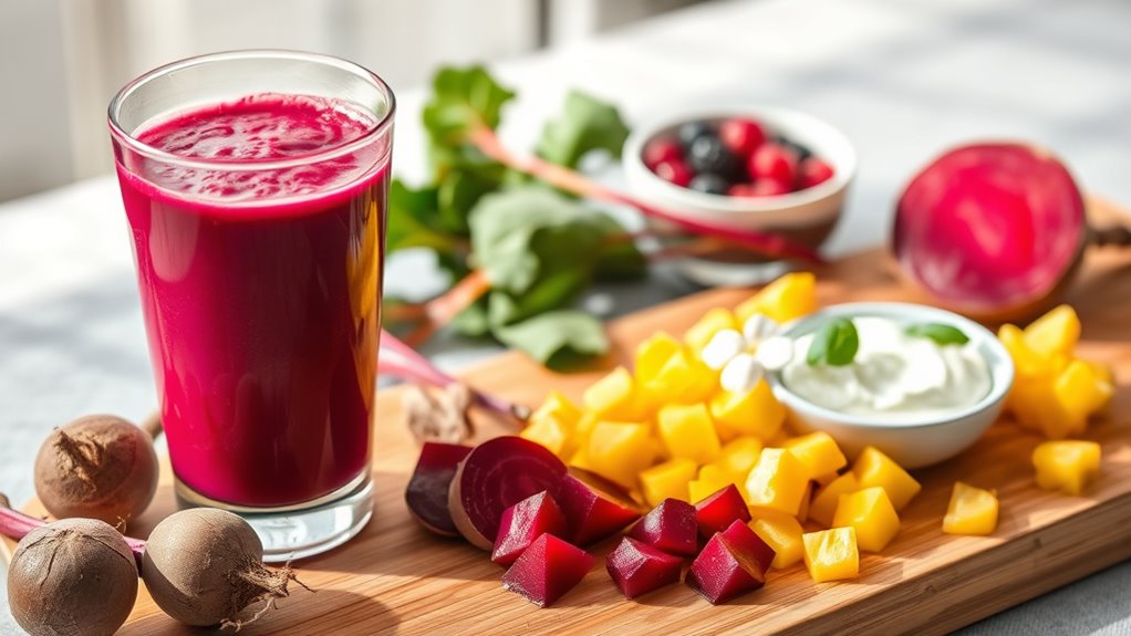 prepare beets for blending