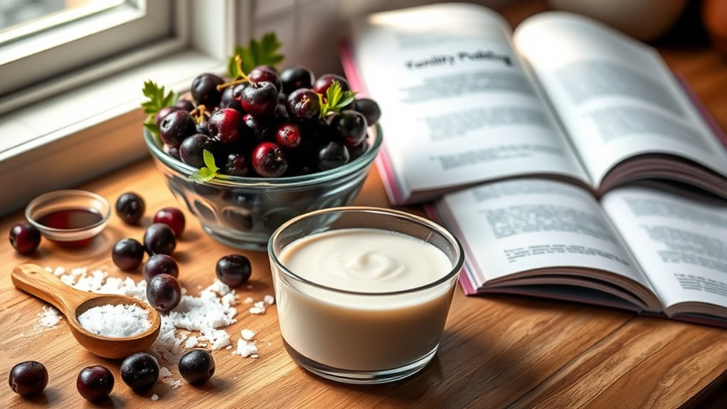 prepare chokeberries for pudding