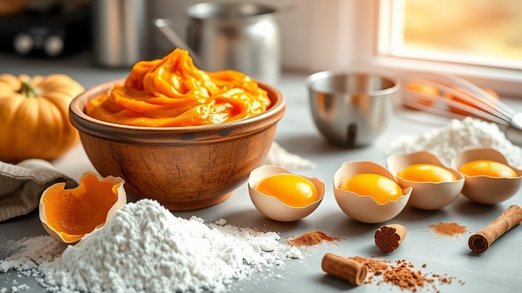 prepare ingredients and mix