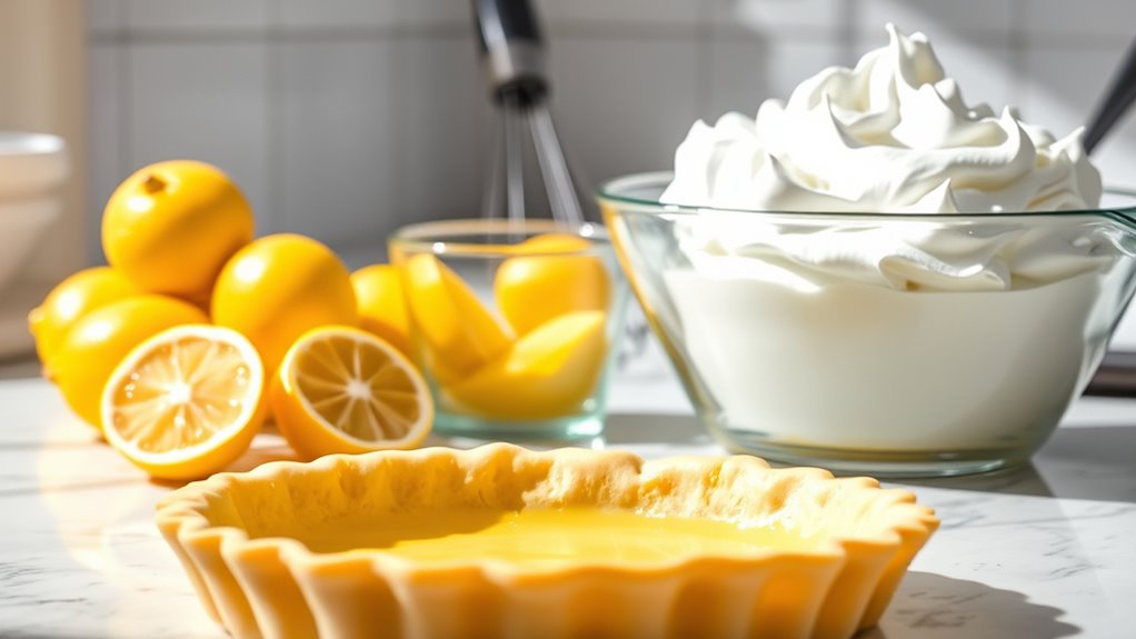 prepare ingredients for baking