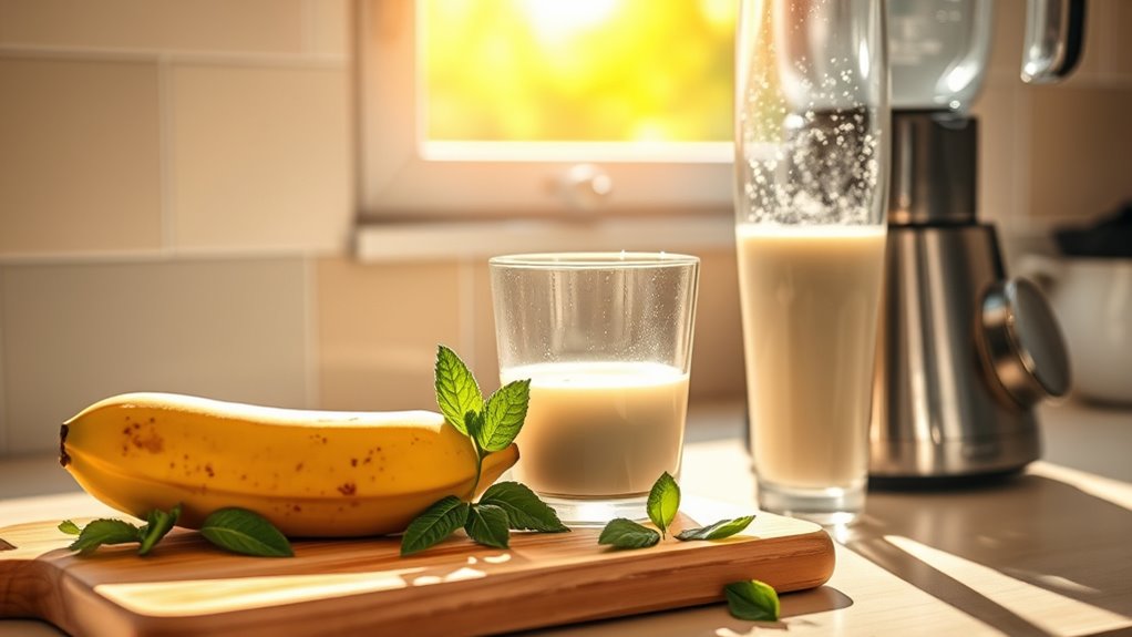 prepare ingredients for blending