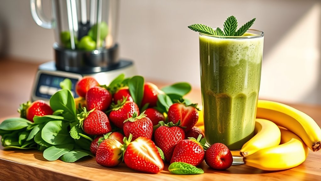 prepare ingredients for smoothies