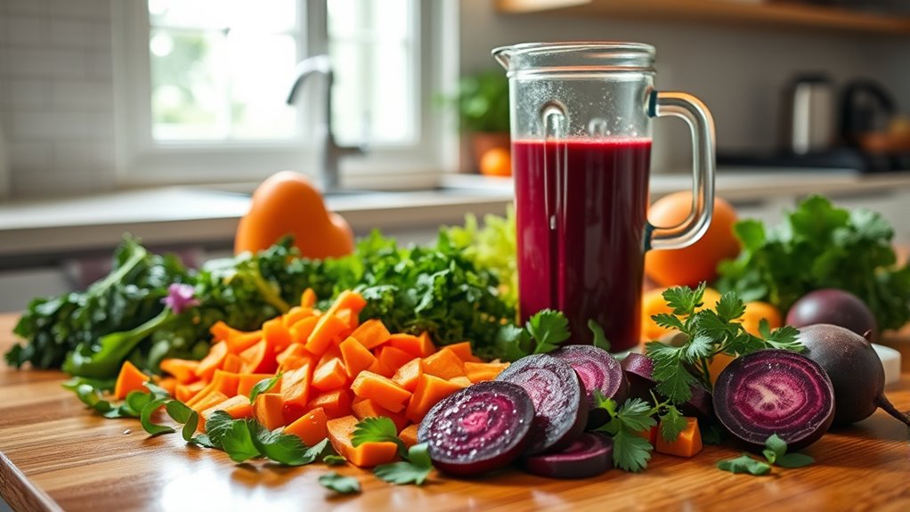 prepare nutrient rich veggie smoothies