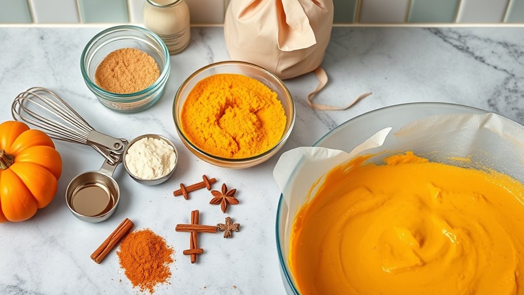 prepare your baking essentials