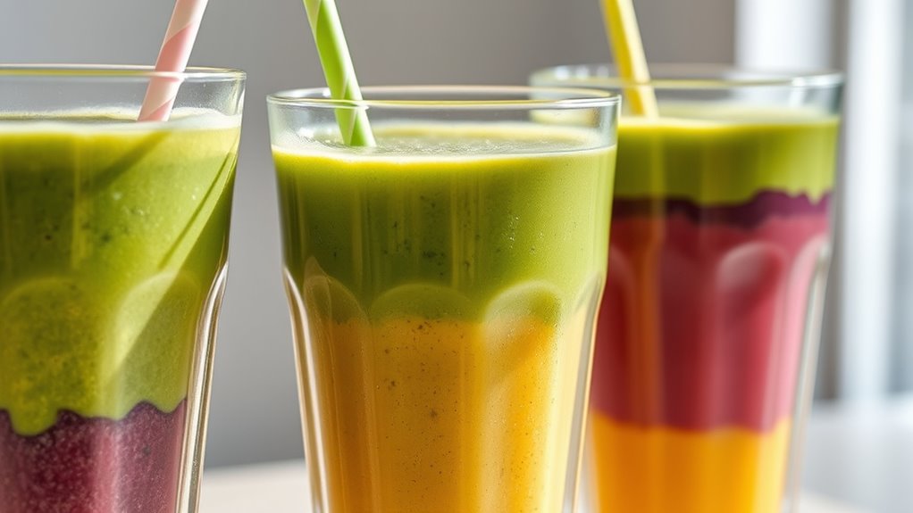 presentation enhances smoothie enjoyment