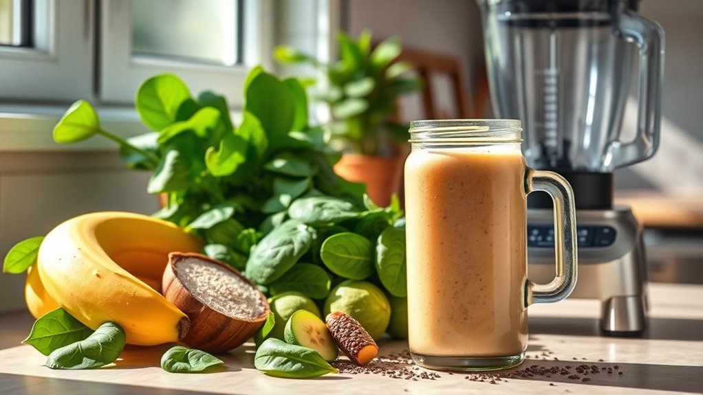 protein smoothie preparation steps