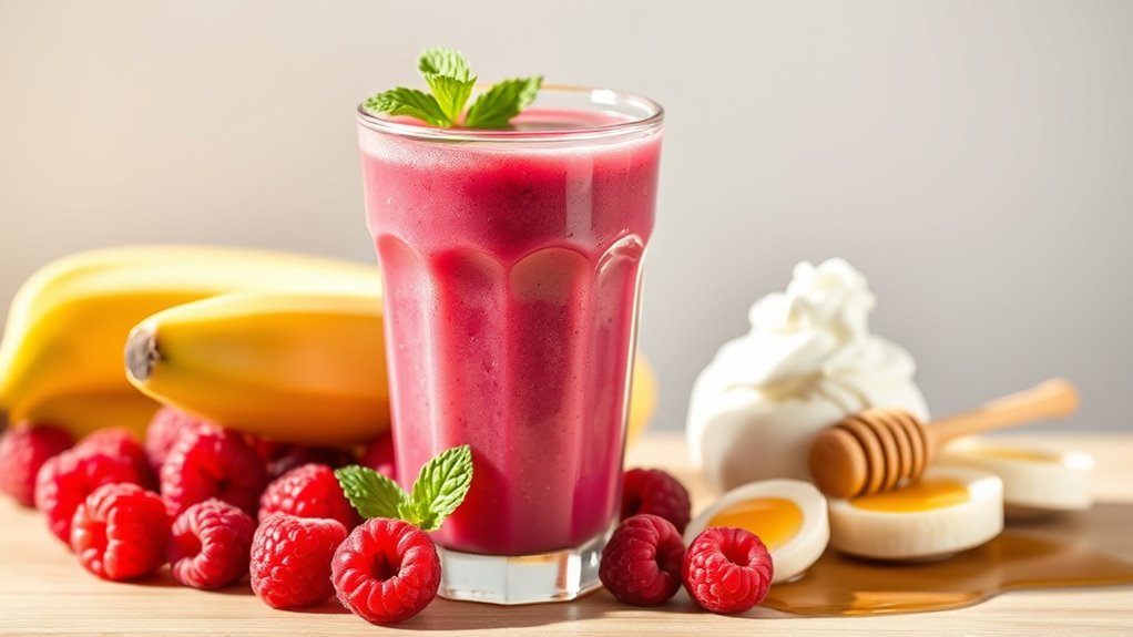 raspberry smoothie ingredient guide