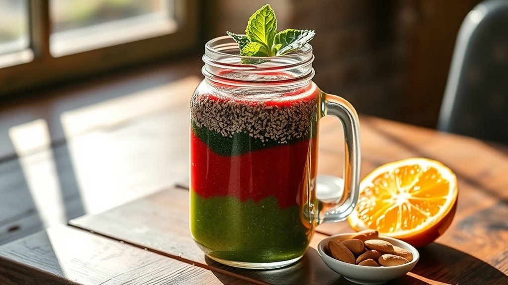 serve chilled garnish creatively