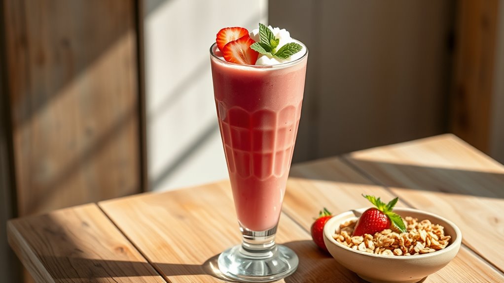 serve chilled garnish thoughtfully