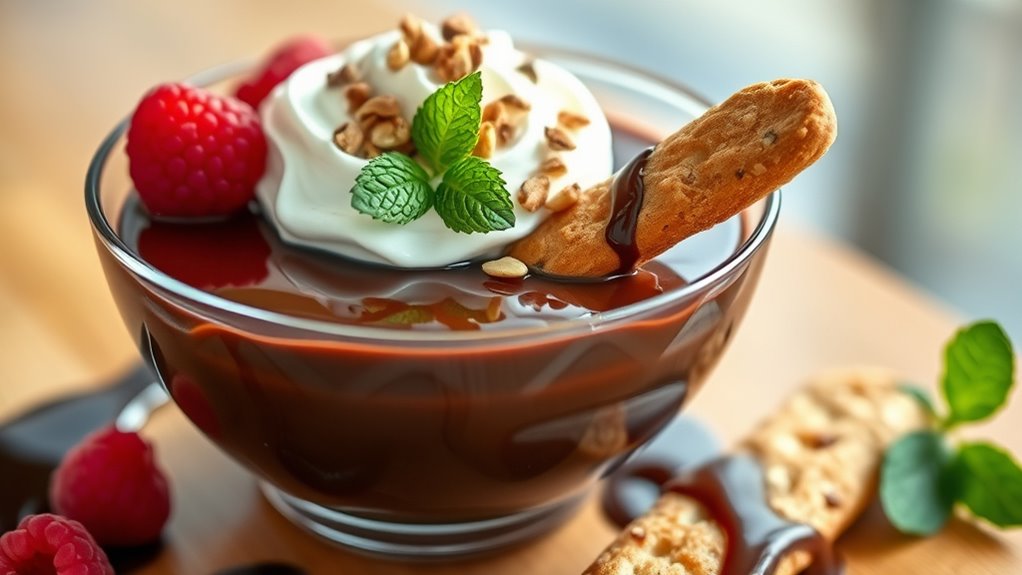 serve chilled with toppings