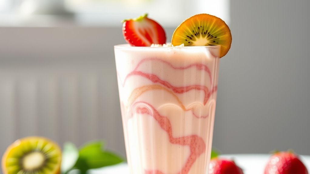 serve smoothies with style
