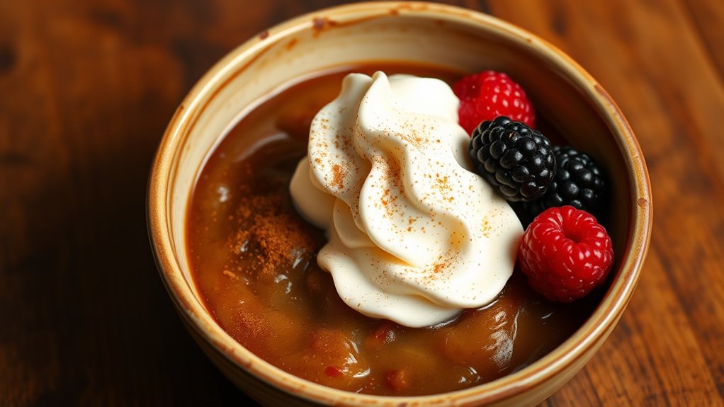 serve warm with toppings