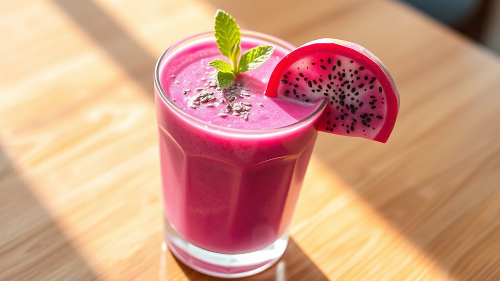 serve with vibrant presentation