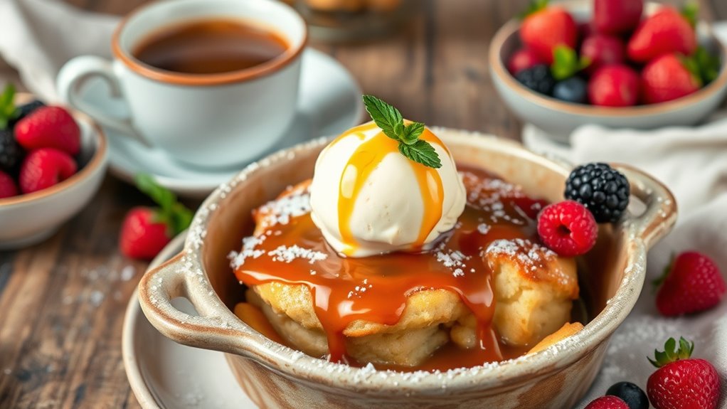 serving suggestions for pudding