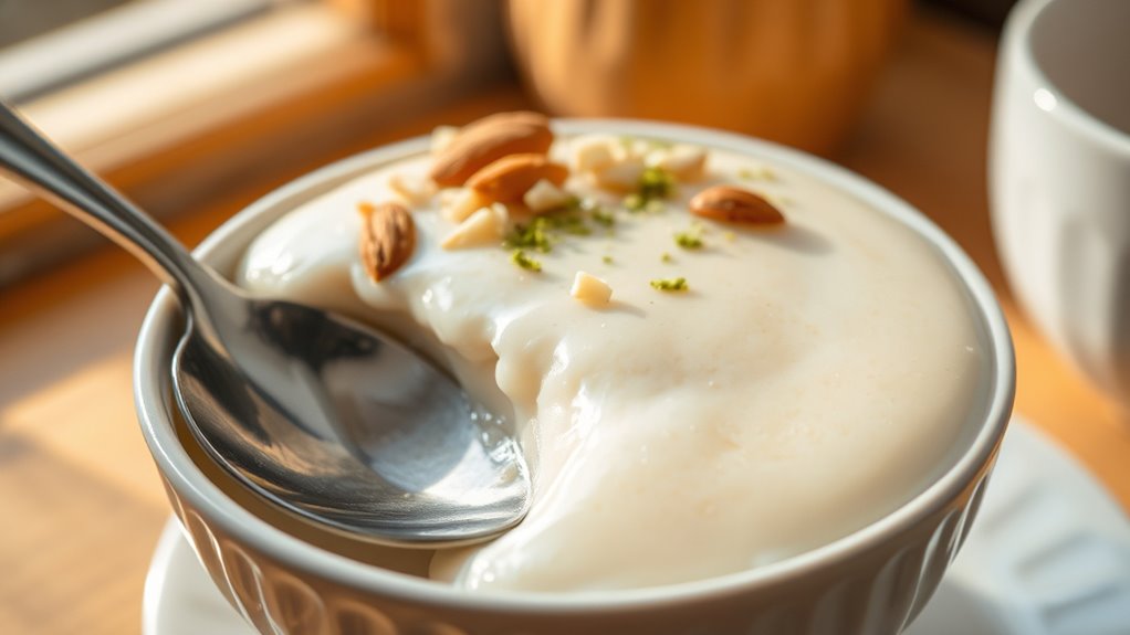 silky badam pudding recipe