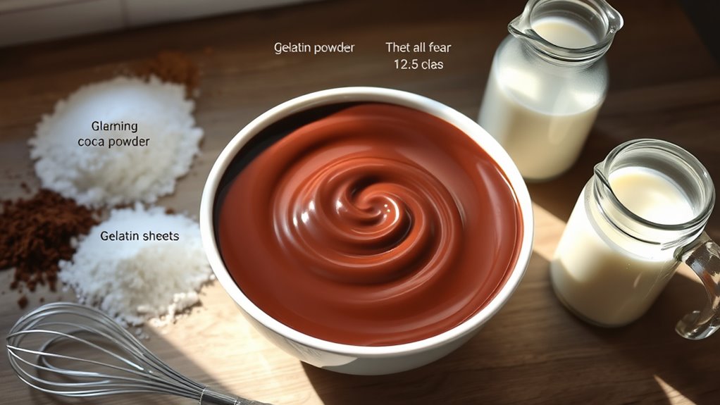 simple chocolate pudding ingredients