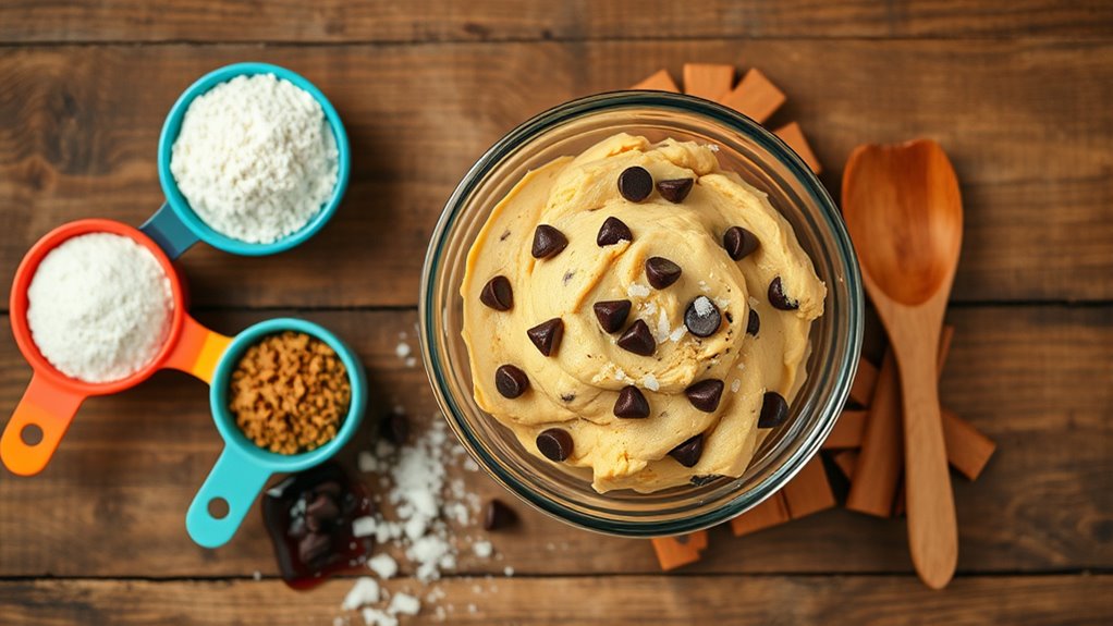 simple edible cookie dough