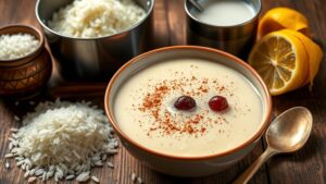 simple spanish rice pudding