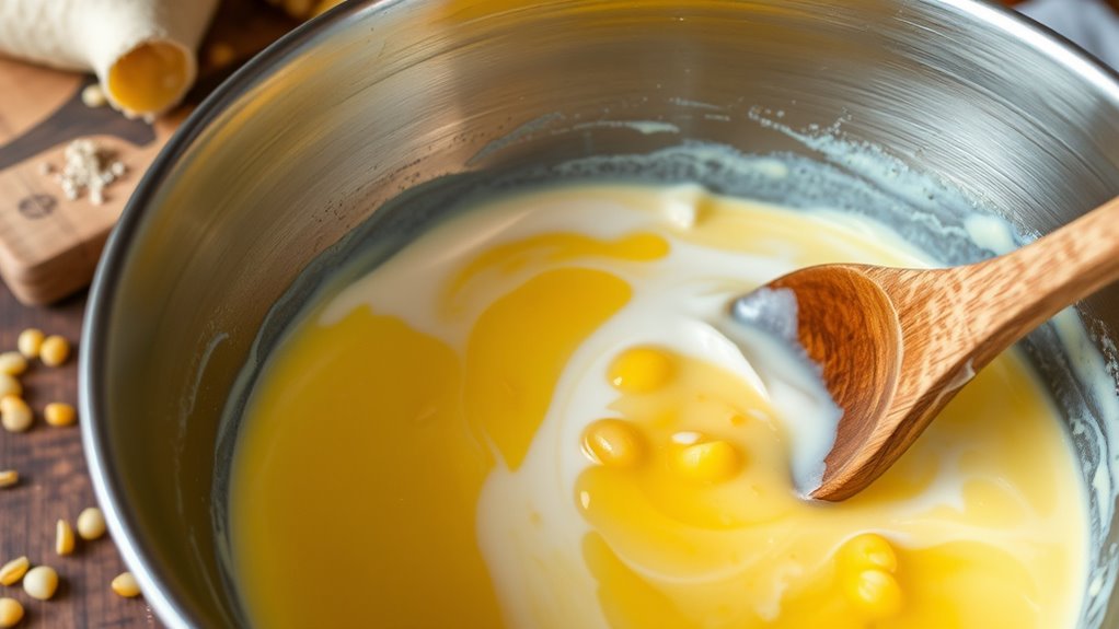 smooth rich custard base